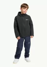 Solyd Jacket Softshelljacke Kinder black