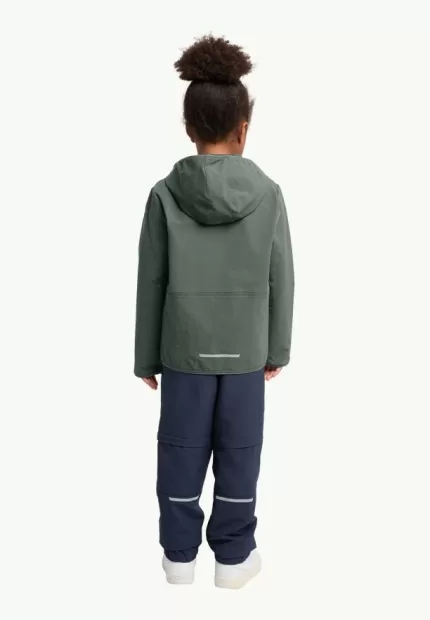 Solyd Jacket Softshelljacke Kinder slate green