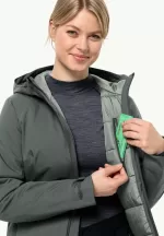 Stirnberg Ins Jkt Wasserdichte Damen-Winterjacke slate green