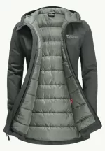 Stirnberg Ins Jkt Wasserdichte Damen-Winterjacke slate green