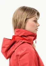 Stormy Point 2l Jkt Damen Regenjacke Vibrant Red