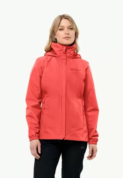 Stormy Point 2l Jkt Damen Regenjacke Vibrant Red