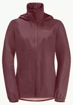 Stormy Point 2l Jkt Damen Regenjacke red ochre