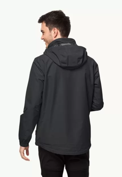 Stormy Point 2l Jkt Herren Regenjacke black