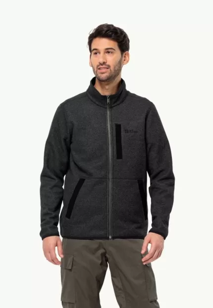 Tannenspur Jkt Herren-Fleecejacke black