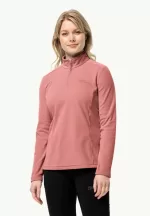 Taunus Hz Fleecepullover für Damen mineral red