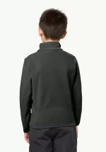 Taunus Jacket Kinder-Fleecejacke granite black