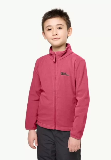 Taunus Jacket Kinder-Fleecejacke pink lemonade