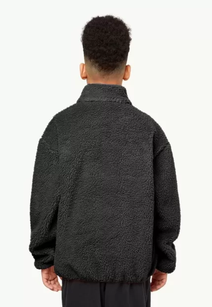 Teen Halfzip Fleece Y Fleecejacke für Teenager granite black