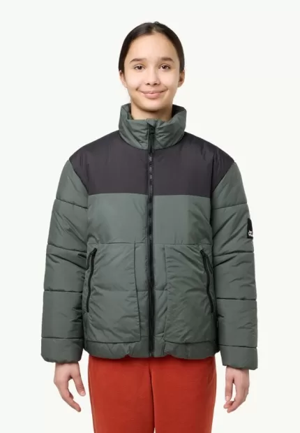 Teen Ins Jacket Y isolierte Jacke für Teenager slate green