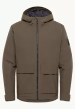 Tempeltor Jkt Herren Regenjacke cold coffee