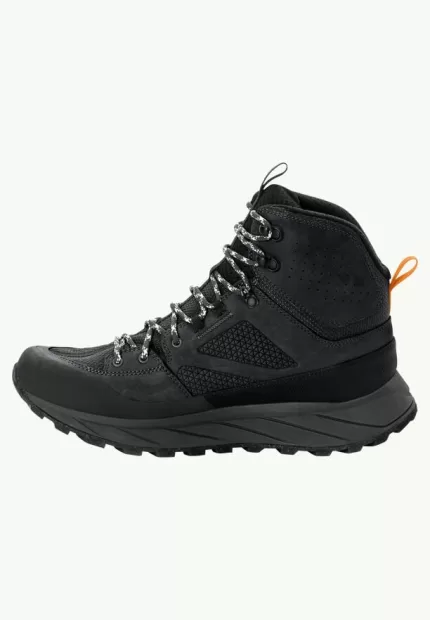 Terraquest Texapore Mid Herren wasserdichter Wanderschuh black