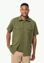 Thompson Shirt Men Kurzärmliges Herren-Wandershirt Bay Leaf Check