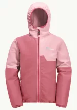 Turbulence Hooded Jkt Kinder-Softshelljacke soft pink