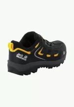 Vojo Texapore Low wasserdichte Wanderschuhe für Kinder Black/Burly Yellow