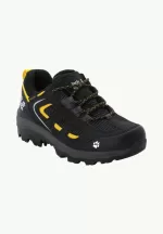 Vojo Texapore Low wasserdichte Wanderschuhe für Kinder Black/Burly Yellow