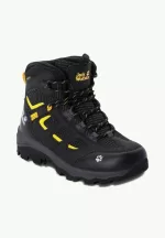 Vojo Texapore Mid wasserdichte Wanderschuhe für Kinder Black/Burly Yellow