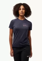 Vonnan Graphic T Damen Funktionsshirt Graphite