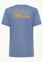 Vonnan Graphic T Herren Funktionsshirt nature blue