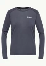 Vonnan Ls T Damen Langarm-Funktionsshirt Graphite