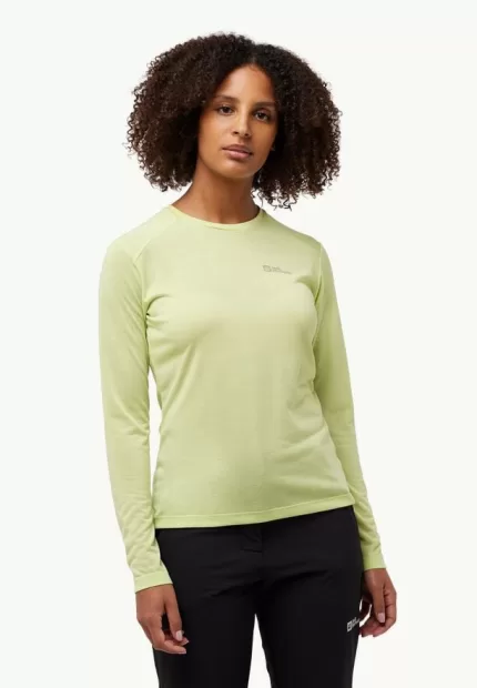 Vonnan Ls T Damen Langarm-Funktionsshirt cool matcha