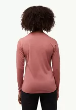 Vonnan Ls T Damen Langarm-Funktionsshirt mineral red