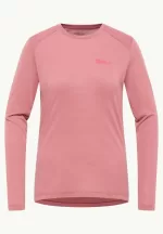 Vonnan Ls T Damen Langarm-Funktionsshirt mineral red