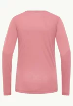 Vonnan Ls T Damen Langarm-Funktionsshirt mineral red