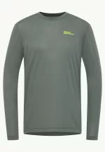 Vonnan Ls T Herren Langarm-Funktionsshirt slate green