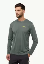 Vonnan Ls T Herren Langarm-Funktionsshirt slate green