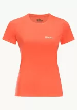 Vonnan S|s T Damen Funktionsshirt Digital Orange