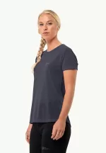 Vonnan S|s T Damen Funktionsshirt Graphite