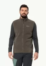 Waldsteig Fz Vest Herren-Fleeceweste cold coffee/cold coffee