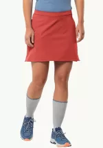 Wander-Alpin-Skort Damen-Skort Vibrant Red