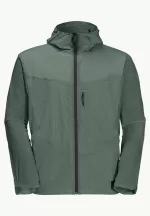 Wanderjahr Jkt Herren Softshelljacke Hedge Green