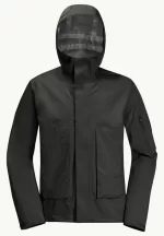 Wandermood 3l Jkt Hardshell Regenjacke Herren granite black