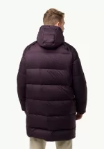 Wandermood Down Parka M Rds Herren-Wintermantel midnight plum