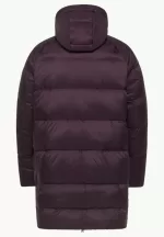 Wandermood Down Parka M Rds Herren-Wintermantel midnight plum