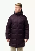 Wandermood Down Parka M Rds Herren-Wintermantel midnight plum