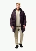 Wandermood Down Parka M Rds Herren-Wintermantel midnight plum