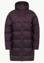 Wandermood Down Parka M Rds Herren-Wintermantel midnight plum