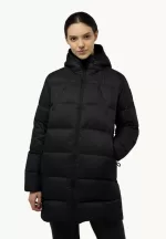 Wandermood Down Parka W Rds Damen-Daunenmantel granite black