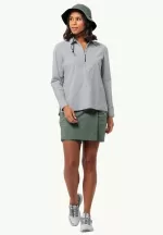 Wandermood Skort Damen-Skort Hedge Green