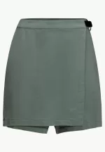 Wandermood Skort Damen-Skort Hedge Green