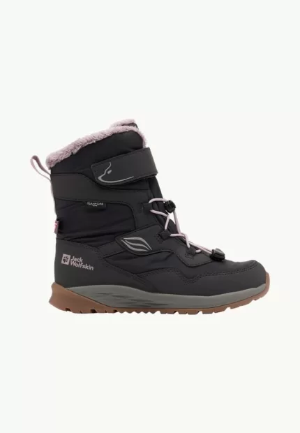 Wasserdichte Winterstiefel Polar Bear-g Texapore High Vc für Kinder Phantom