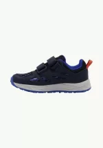 Wasserdichte Woodland 2 Texapore Low Vc Kinder-Wanderschuhe night blue