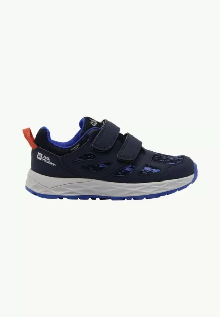 Wasserdichte Woodland 2 Texapore Low Vc Kinder-Wanderschuhe night blue