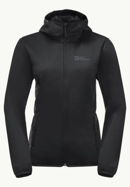 Windhain Hoody Damen Übergangsjacke black