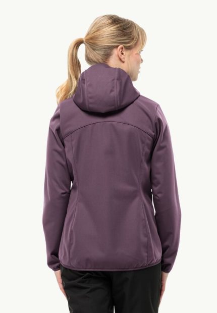 Windhain Hoody Damen Übergangsjacke midnight plum