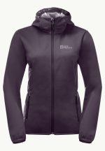 Windhain Hoody Damen Übergangsjacke midnight plum